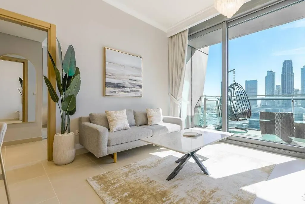 Larbi Breathtaking Burj Khalifa & Fountain Luxurious 1Br Daire Dubai