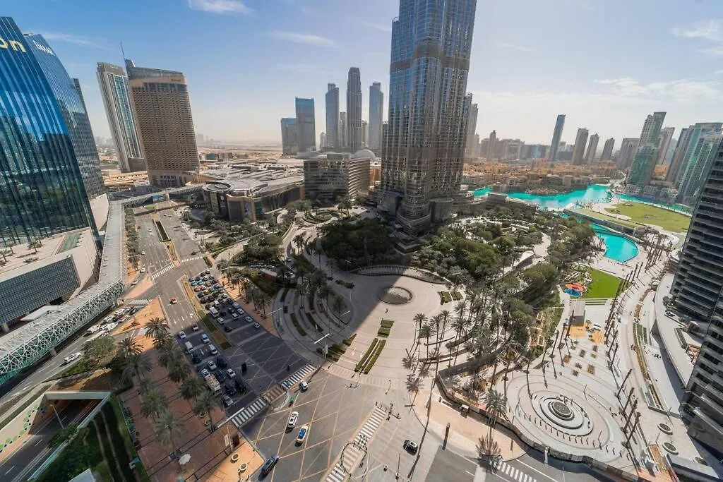 Larbi Breathtaking Burj Khalifa & Fountain Luxurious 1Br Daire Dubai 0*,